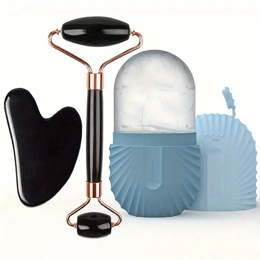 Ice Roller & Gua Sha Set