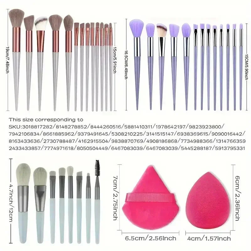 Makeup Brush Set