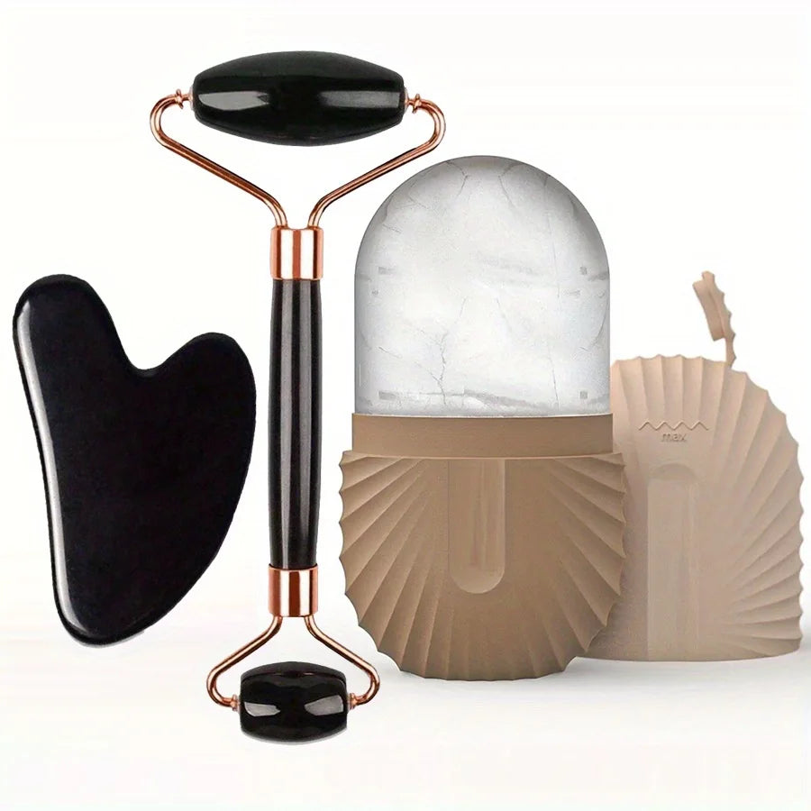 Ice Roller & Gua Sha Set
