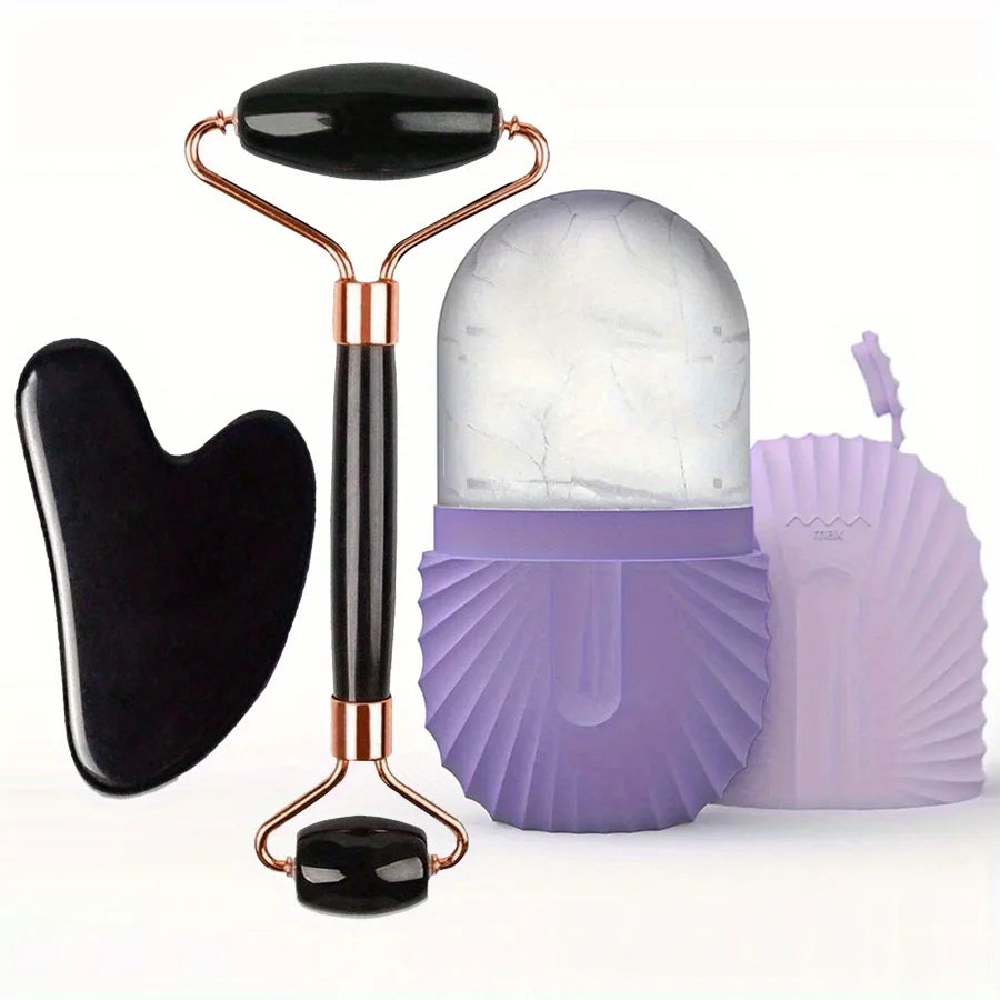 Ice Roller & Gua Sha Set
